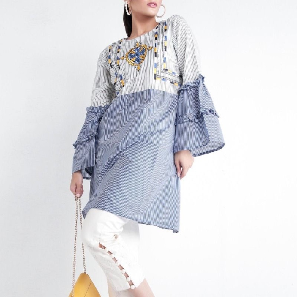 Pakistani designers shirt party wear